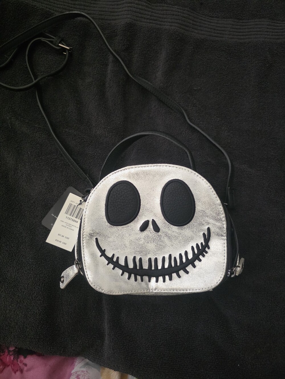 Jack Skellington Crossbody Bag